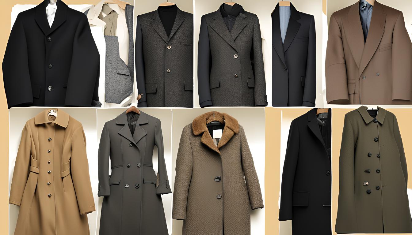 High Street & Vintage Coats & Jacket Woollen Mix 10 Pack