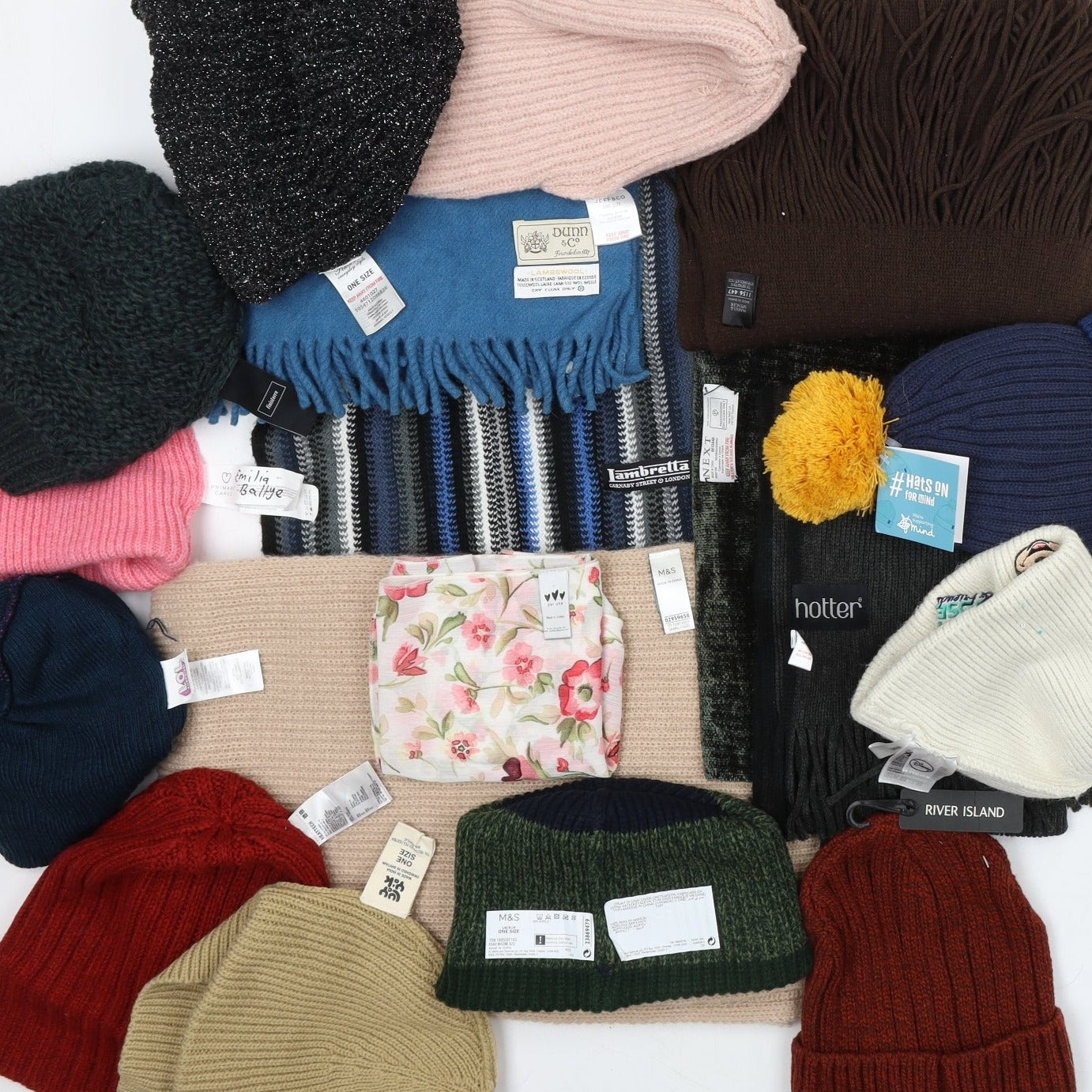 Wholesale Branded Hats Bundle - 40 Pack