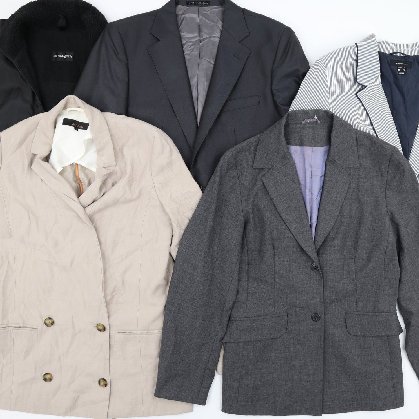 High Street Mens Smart Vintage Coat Mix 10 Pack