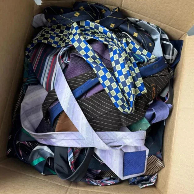 High Street Branded Box Of 200 Mens Ties Unsorted